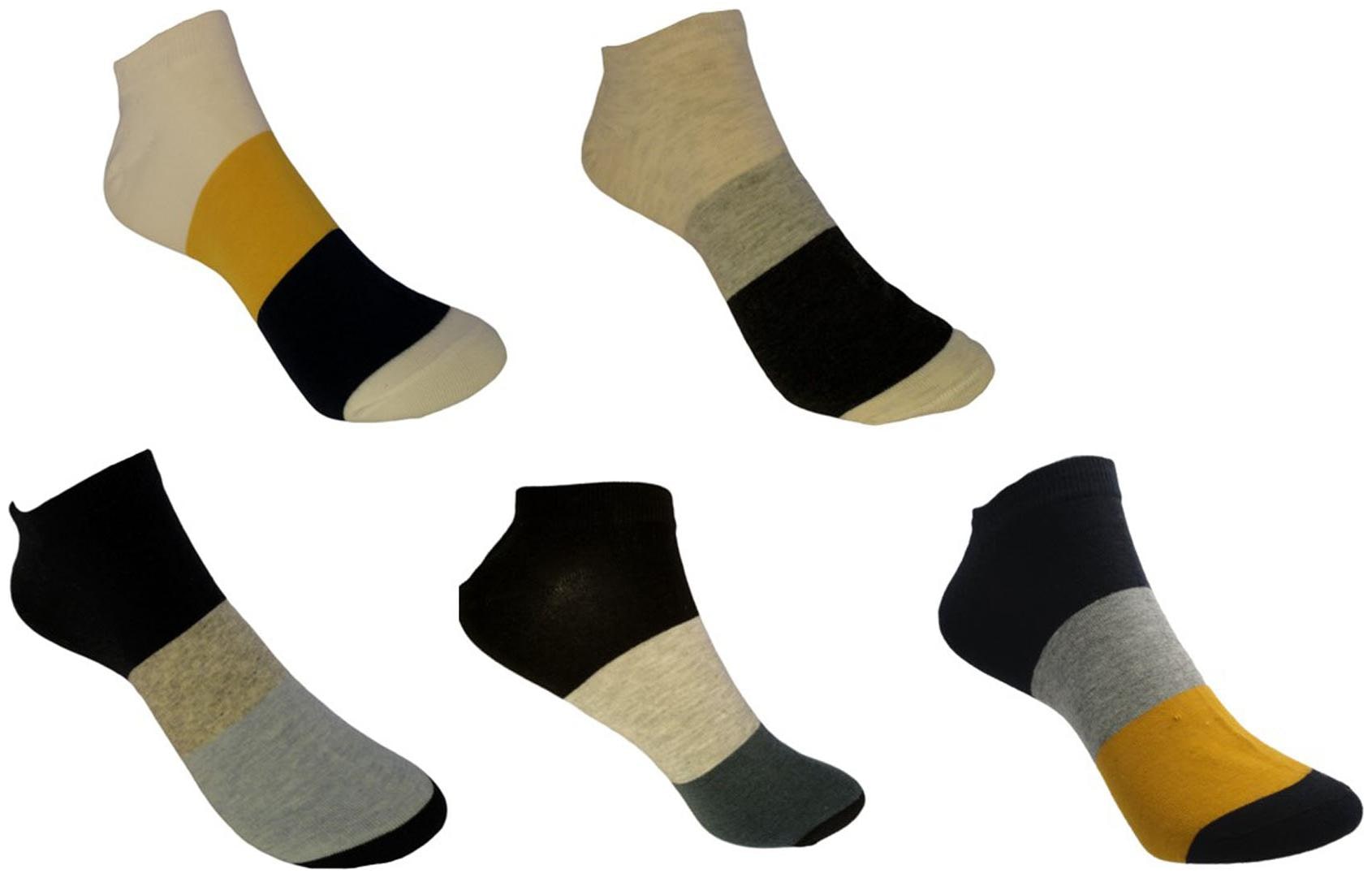

Voici Multi Cotton Ankle length socks ( Pack of 5 )