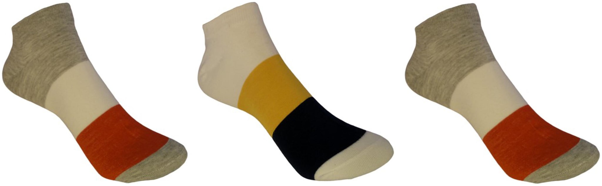 

Voici Multi Cotton Ankle length socks ( Pack of 3 )