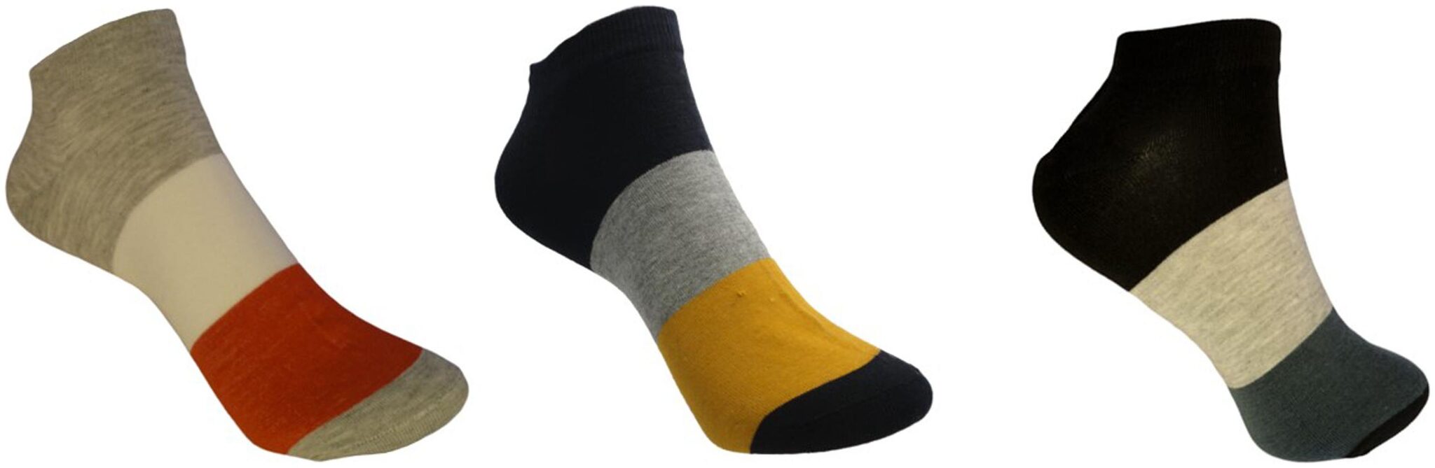 

Voici Multi Cotton Ankle length socks ( Pack of 3 )