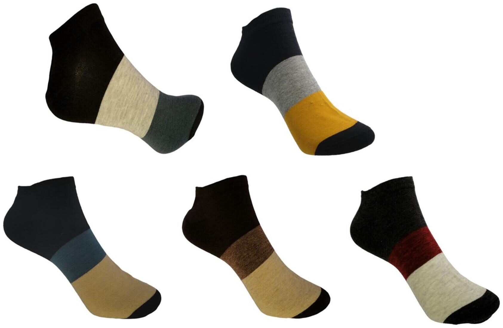 

Voici Multi Cotton Ankle length socks ( Pack of 5 )
