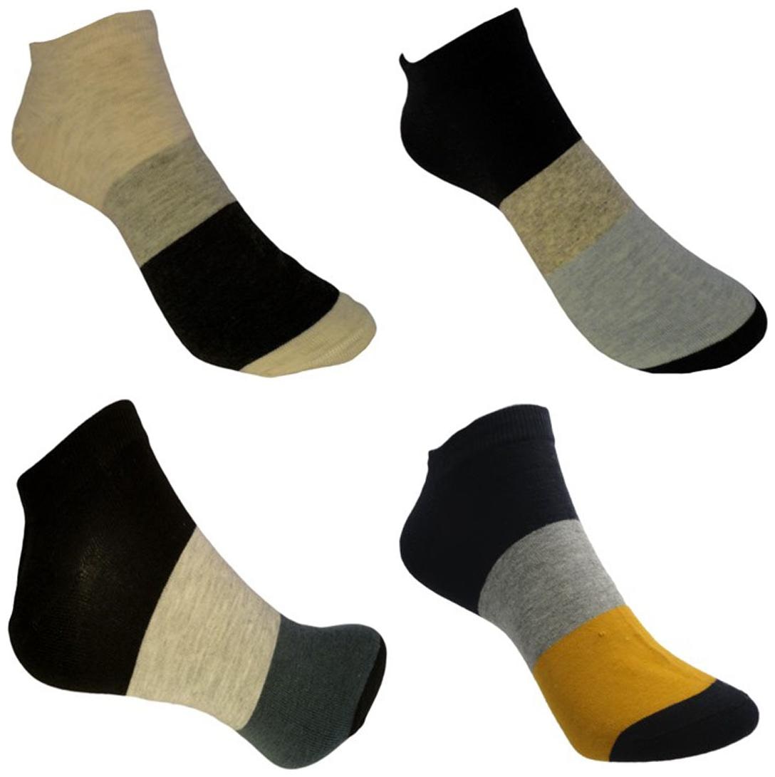 

Voici Multi Cotton Ankle length socks ( Pack of 4 )