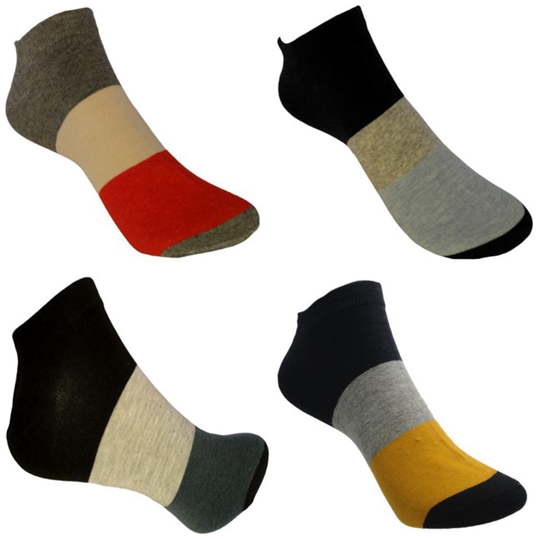 

Voici Multi Cotton Ankle length socks ( Pack of 4 )