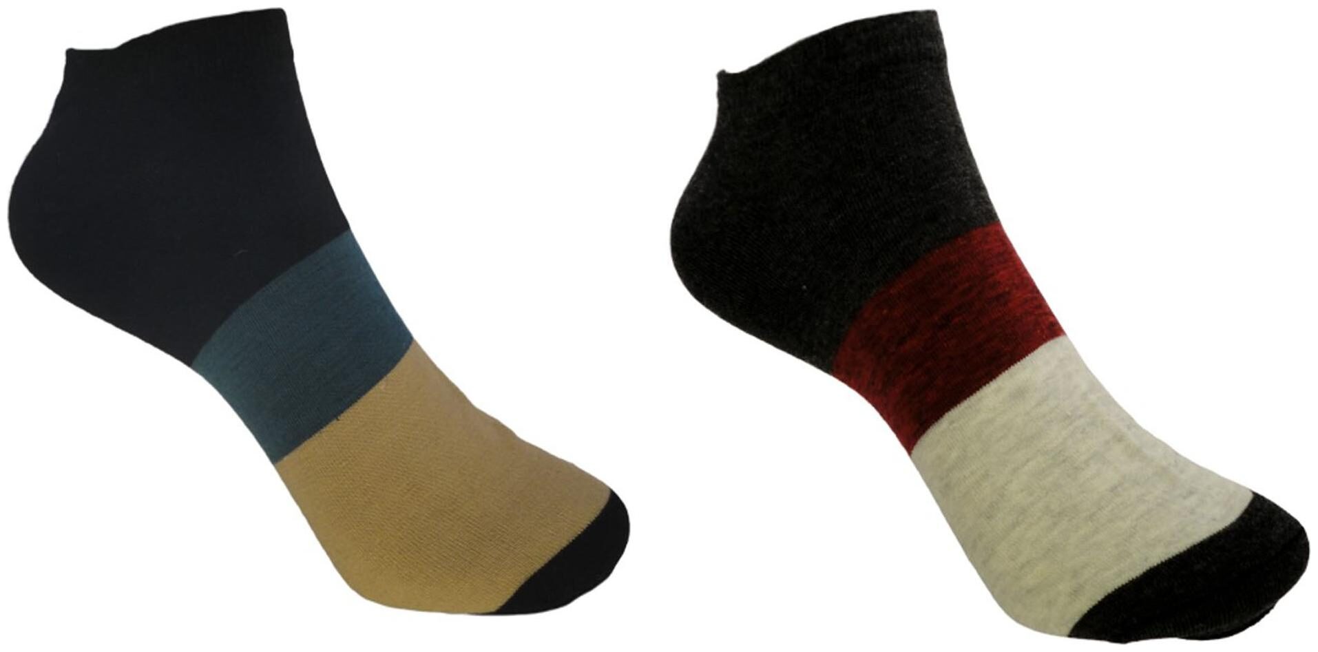 

Voici Multi Cotton Ankle length socks ( Pack of 2 )