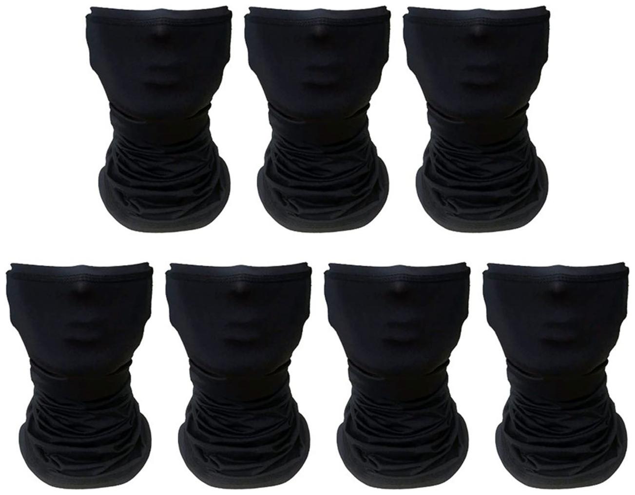 

Voici France Unisex face wrap Bandana Beanie Caps Black Color Free size