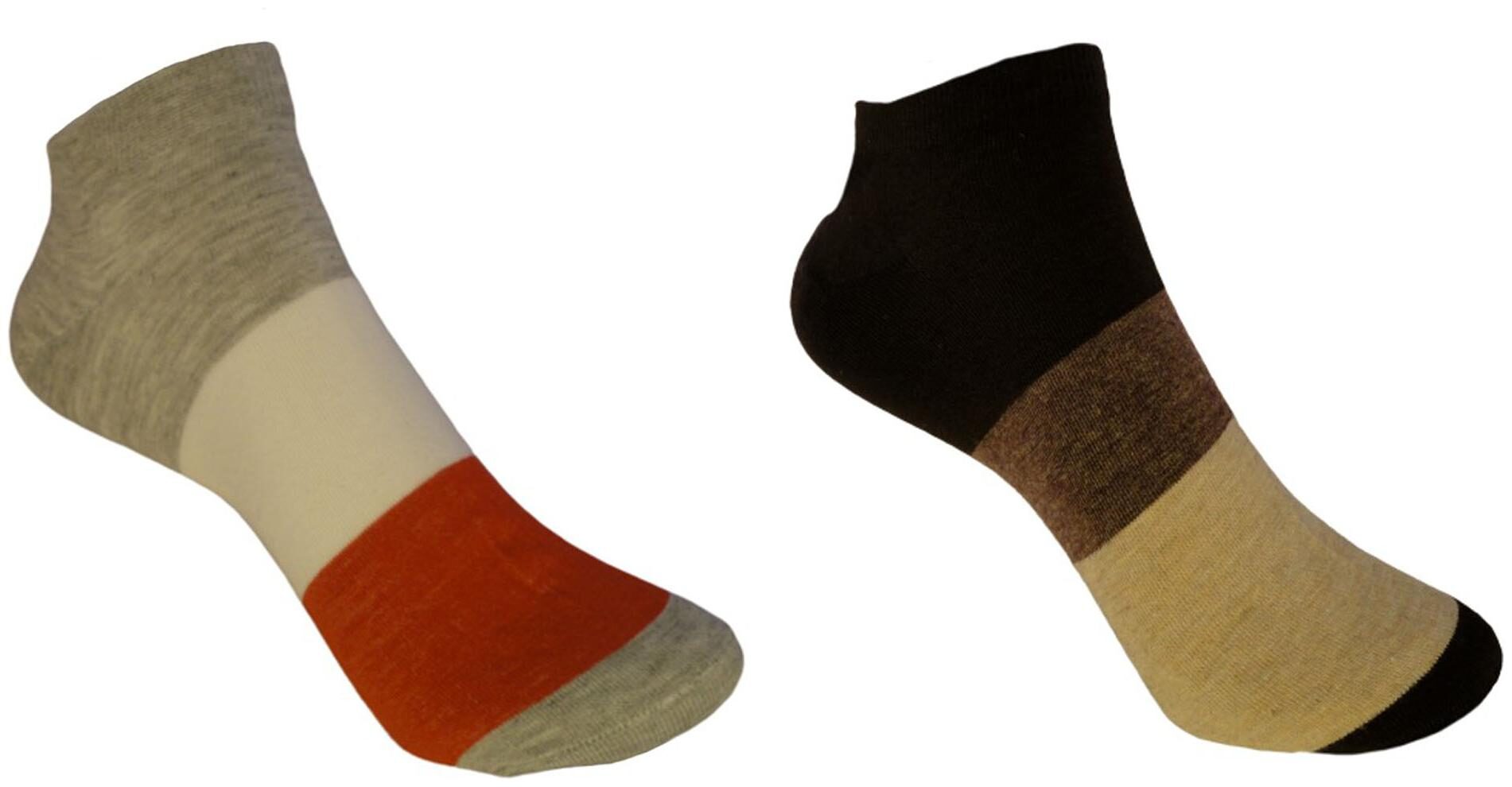 

Voici Multi Cotton Ankle length socks ( Pack of 2 )