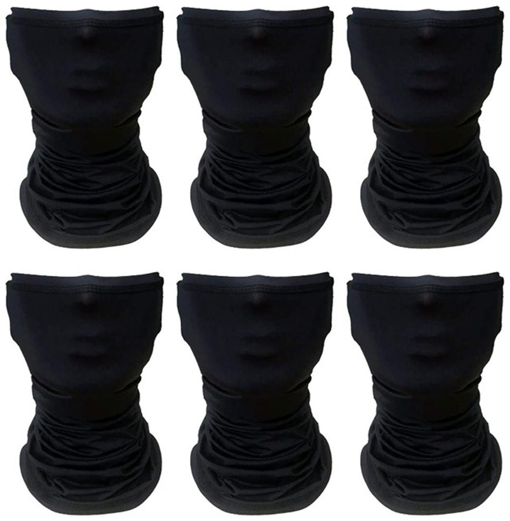 

Voici France Unisex face wrap Bandana Beanie Caps Black Color Free size