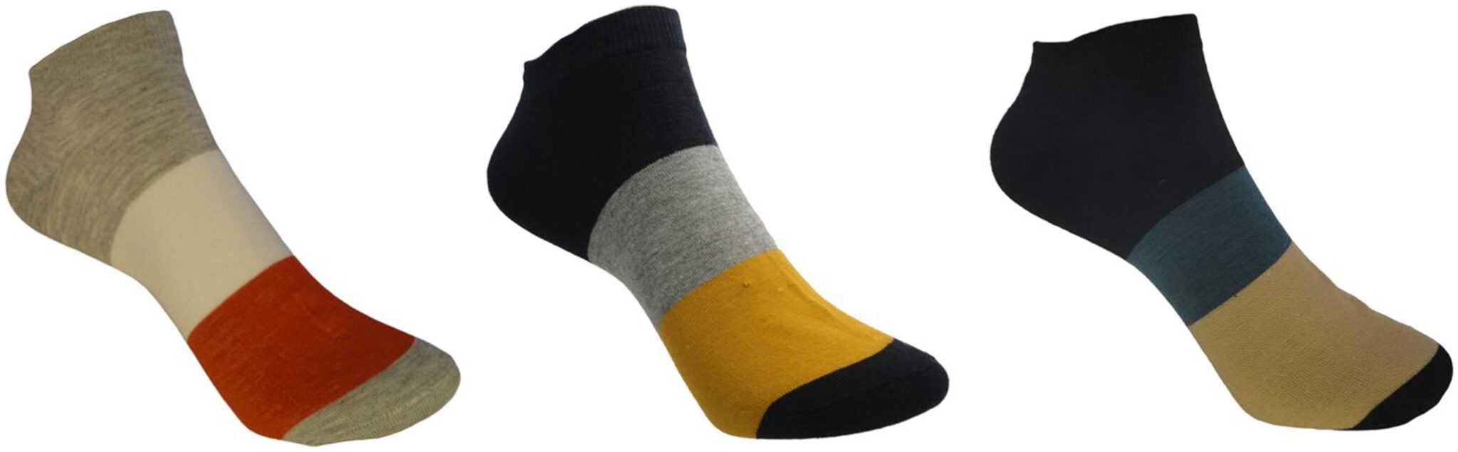 

Voici Multi Cotton Ankle length socks ( Pack of 3 )