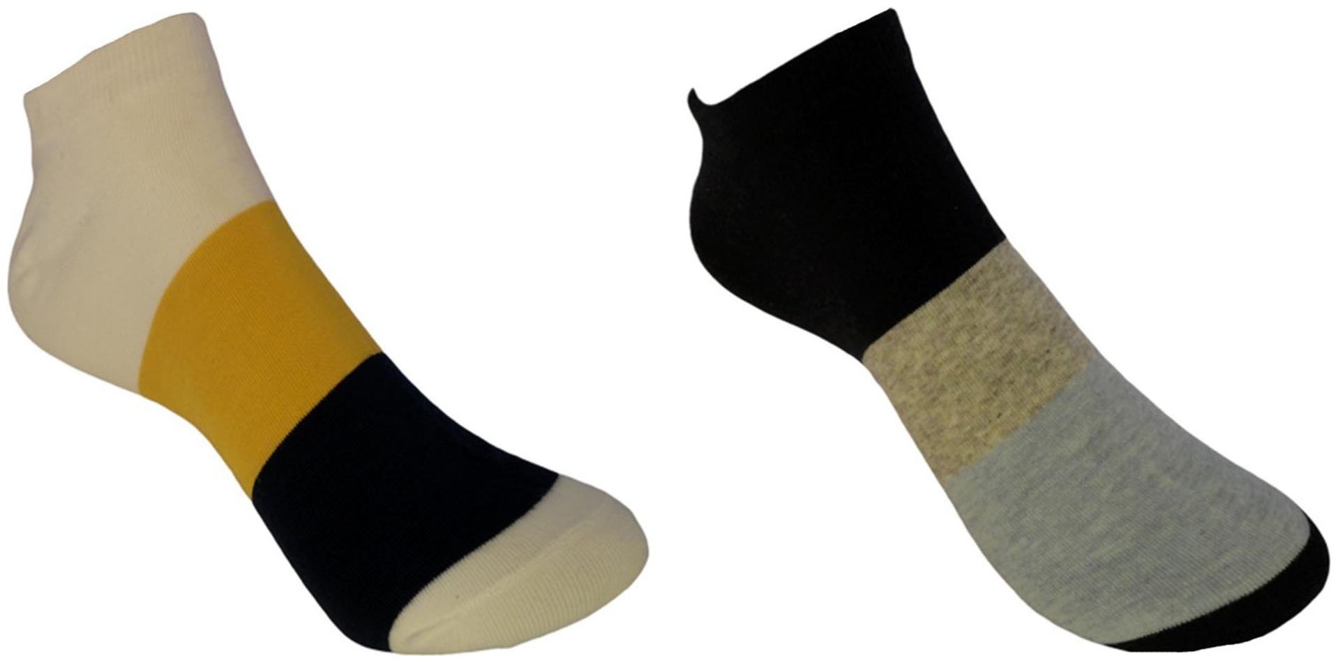 

Voici Multi Cotton Ankle length socks ( Pack of 2 )