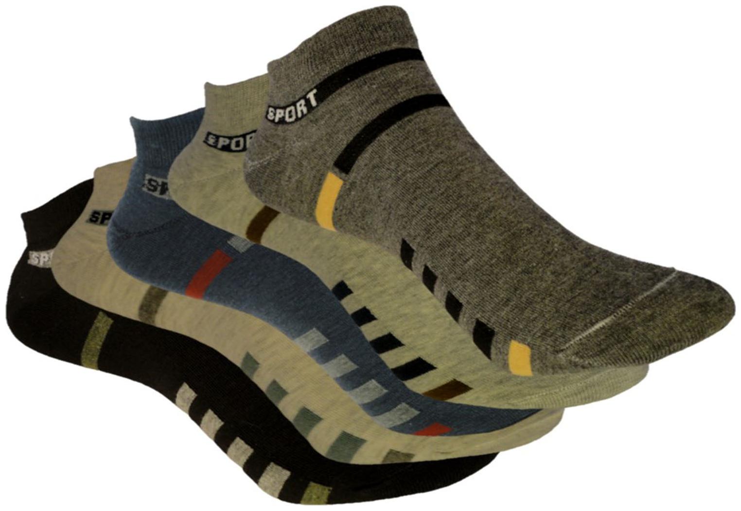 

Voici Multi Cotton Ankle length socks ( Pack of 5 )
