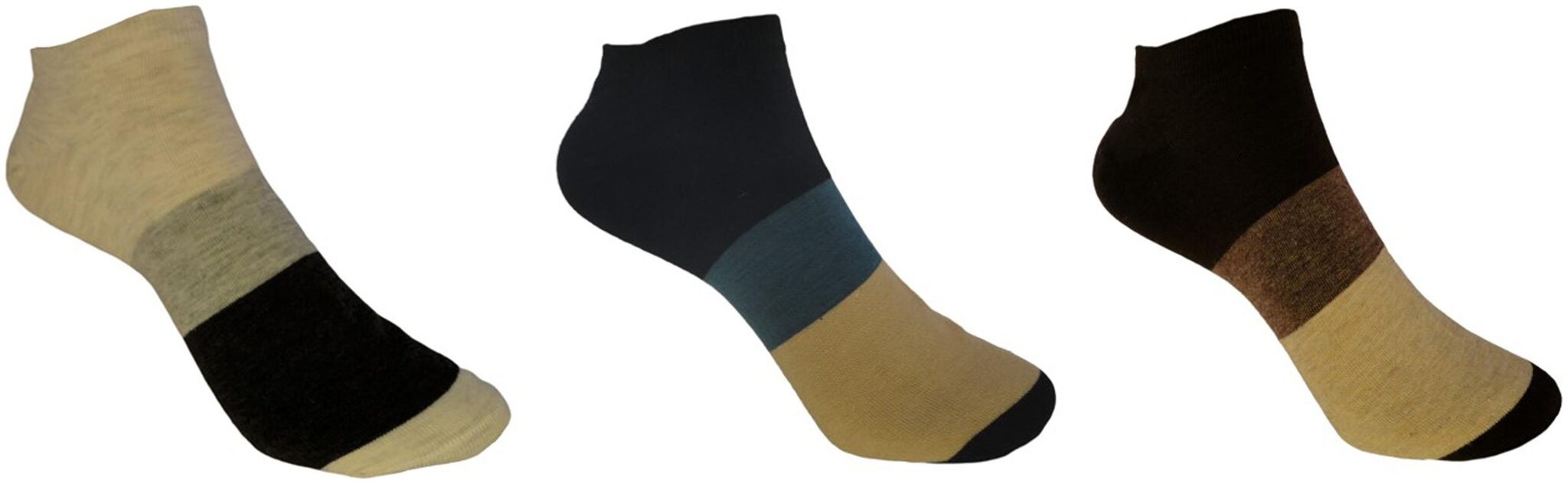 

Voici Multi Cotton Ankle length socks ( Pack of 3 )