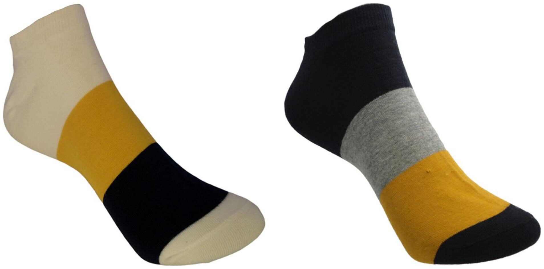 

Voici Multi Cotton Ankle length socks ( Pack of 2 )