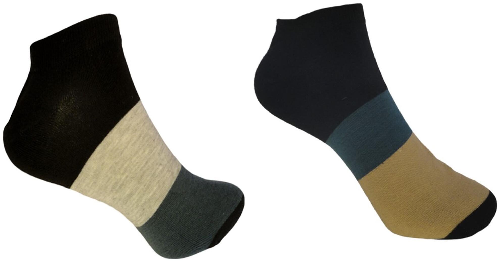 

Voici Multi Cotton Ankle length socks ( Pack of 2 )