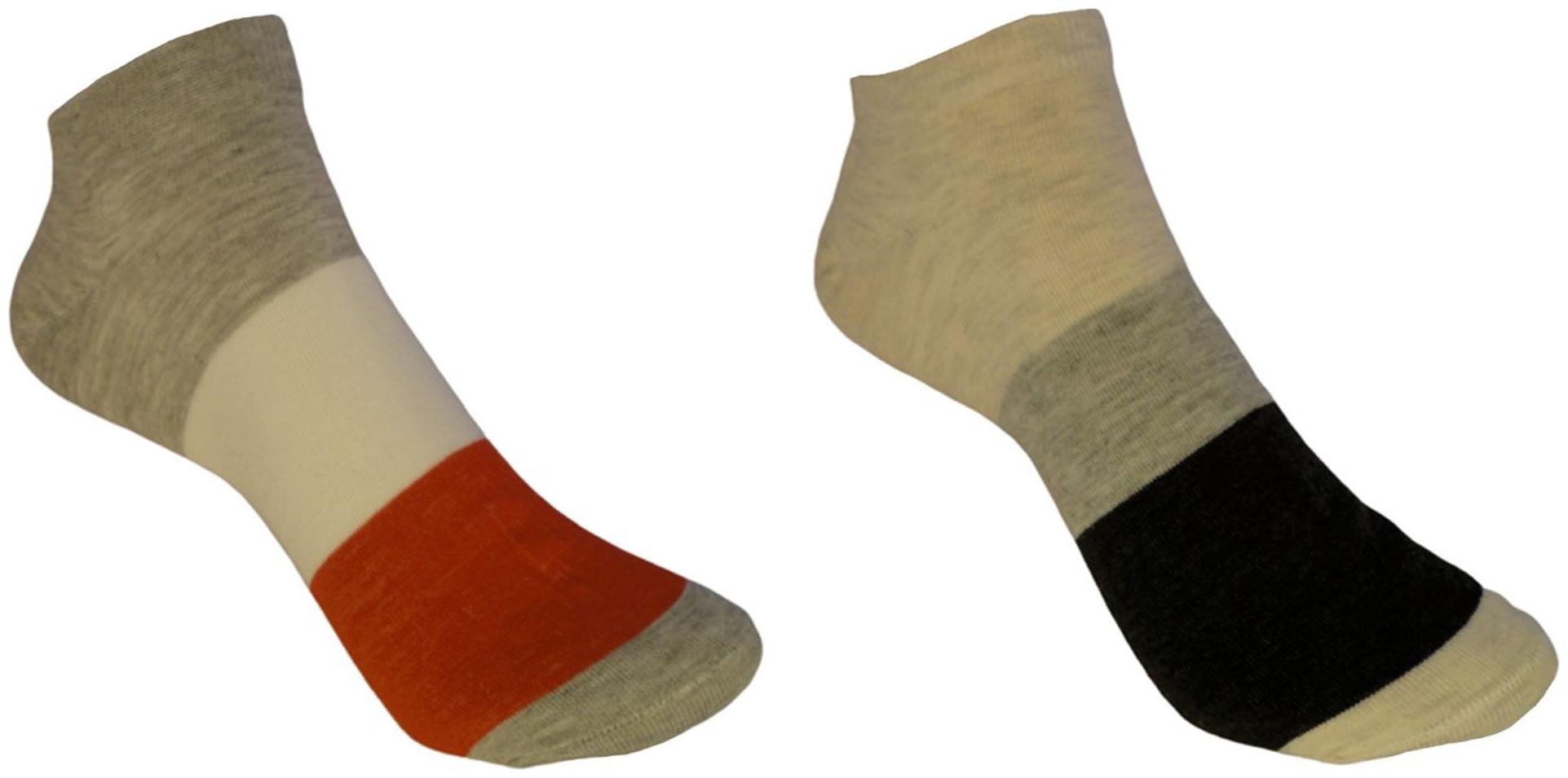 

Voici Multi Cotton Ankle length socks ( Pack of 2 )