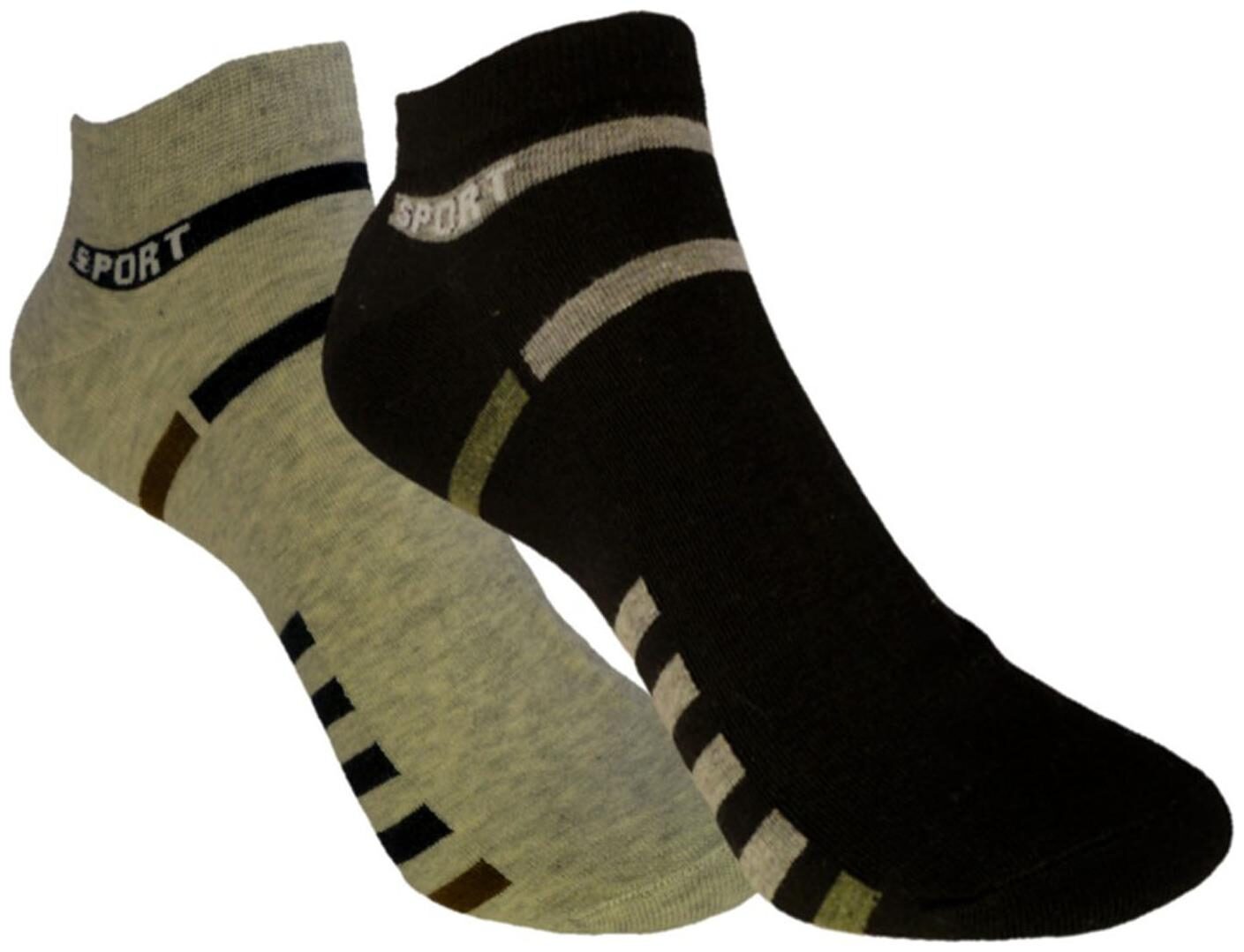 

Voici Multi Cotton Ankle length socks ( Pack of 2 )