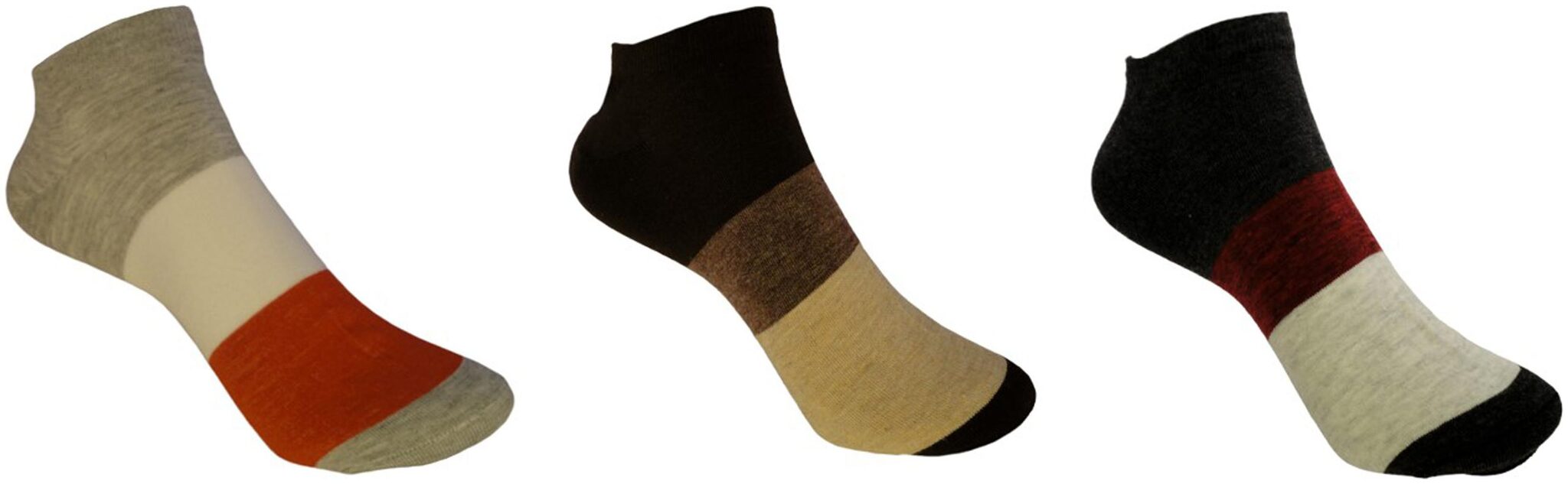 

Voici Multi Cotton Ankle length socks ( Pack of 3 )