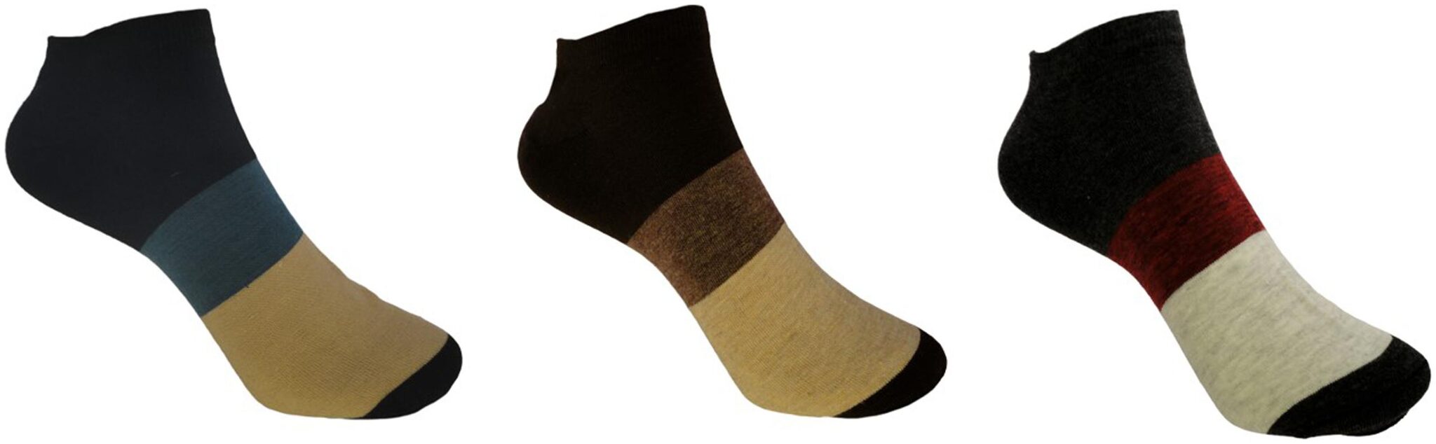 

Voici Multi Cotton Ankle length socks ( Pack of 3 )