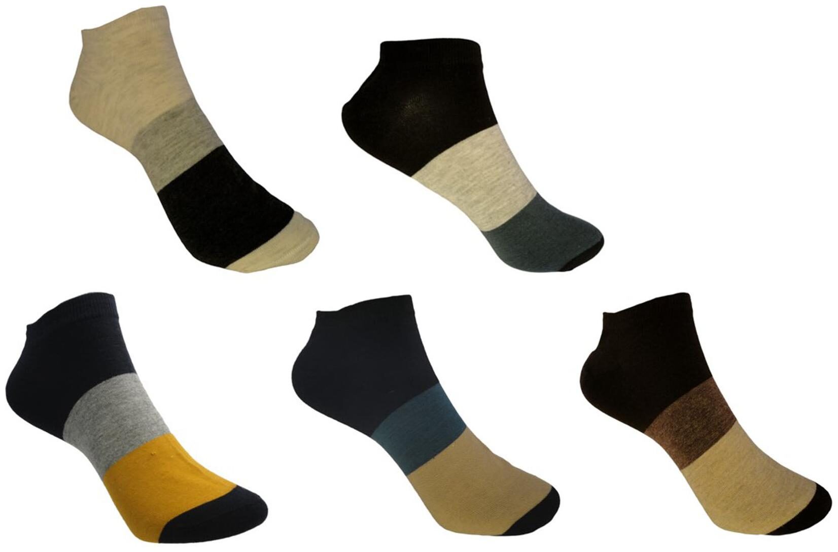 

Voici Multi Cotton Ankle length socks ( Pack of 5 )