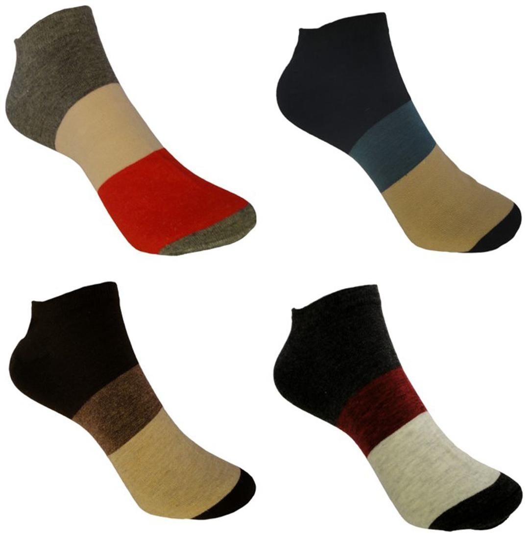 

Voici Multi Cotton Ankle length socks ( Pack of 4 )