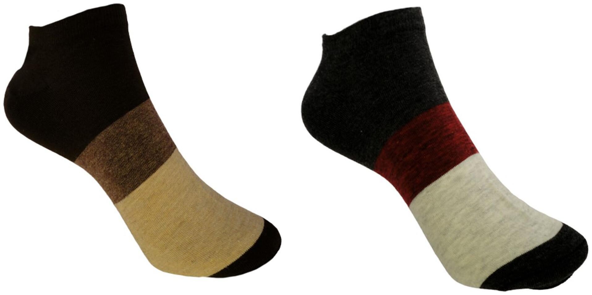 

Voici Multi Cotton Ankle length socks ( Pack of 2 )