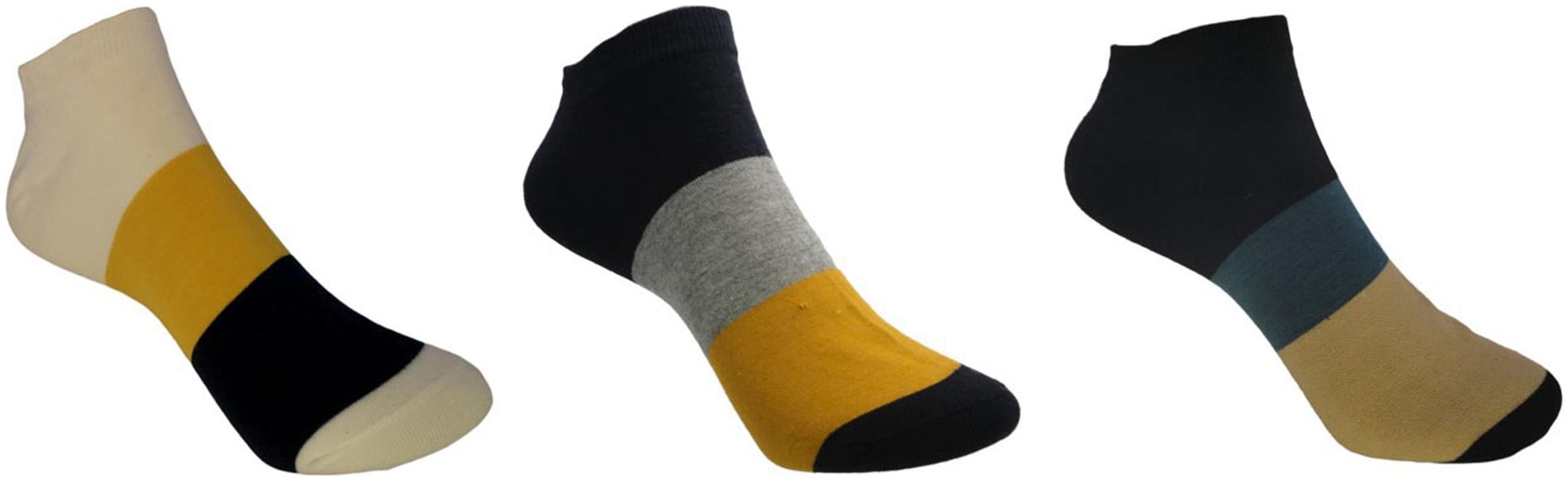 

Voici Multi Cotton Ankle length socks ( Pack of 3 )