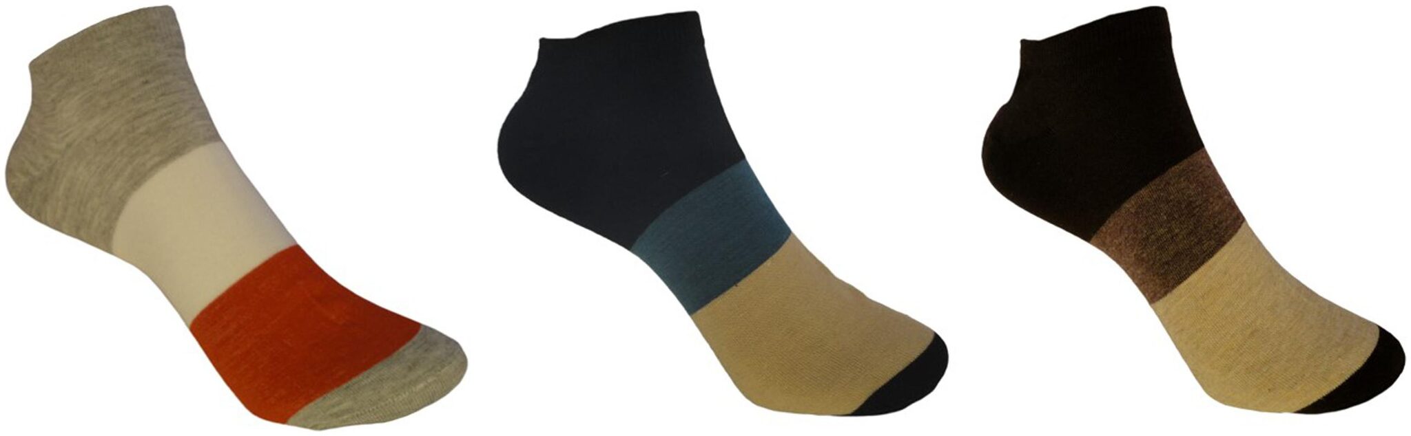 

Voici Multi Cotton Ankle length socks ( Pack of 3 )