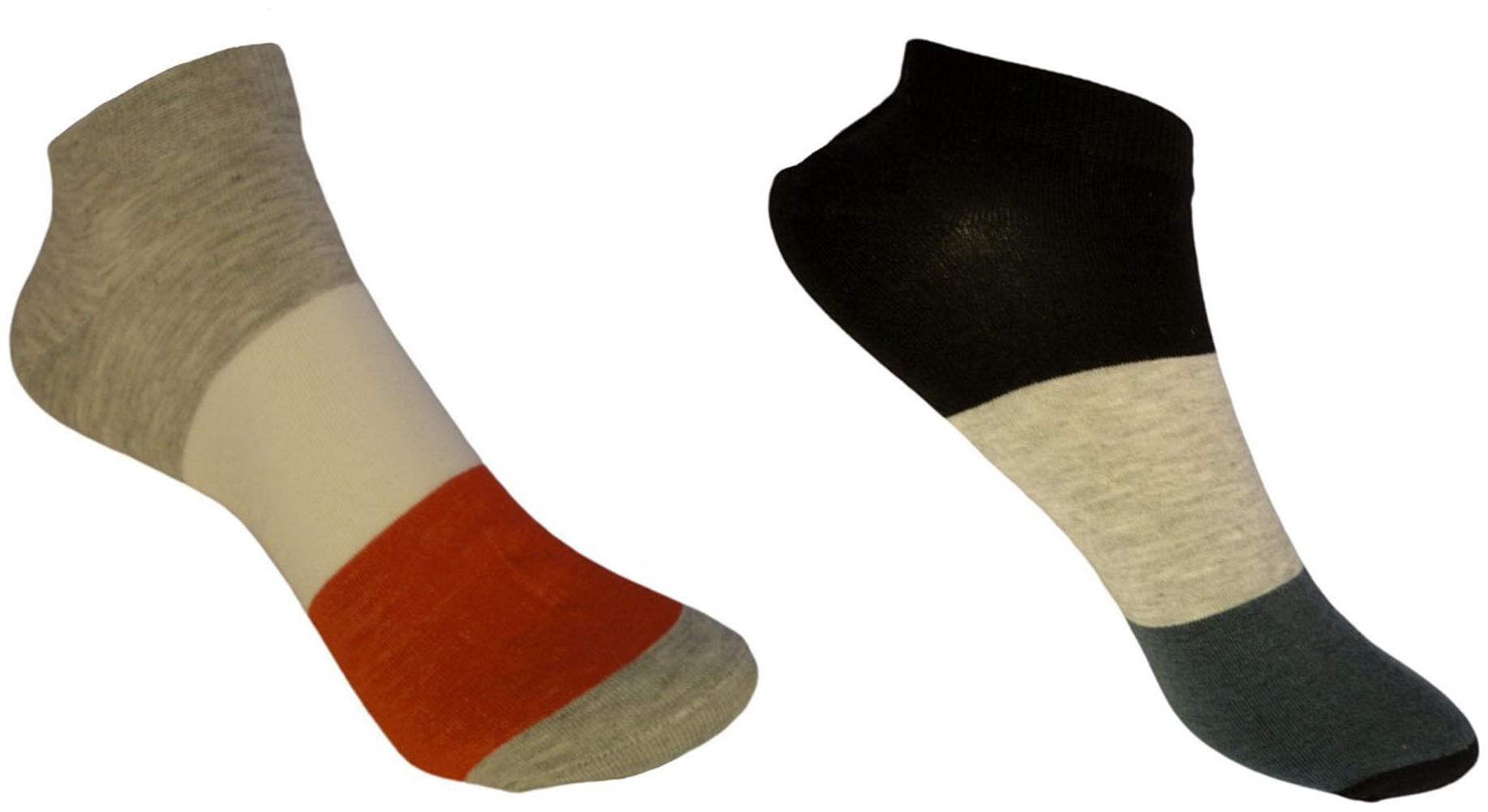 

Voici Multi Cotton Ankle length socks ( Pack of 2 )