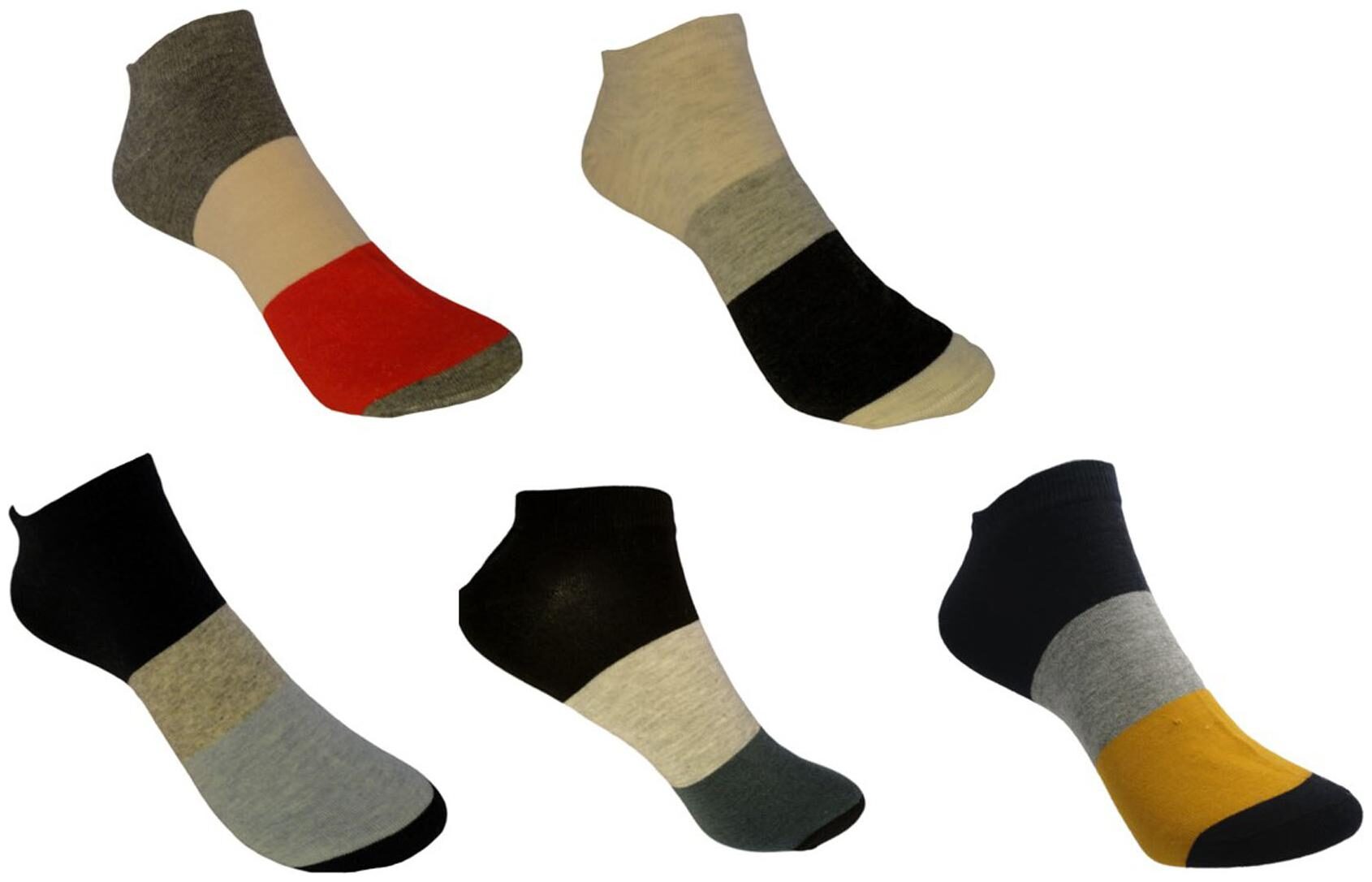 

Voici Multi Cotton Ankle length socks ( Pack of 5 )