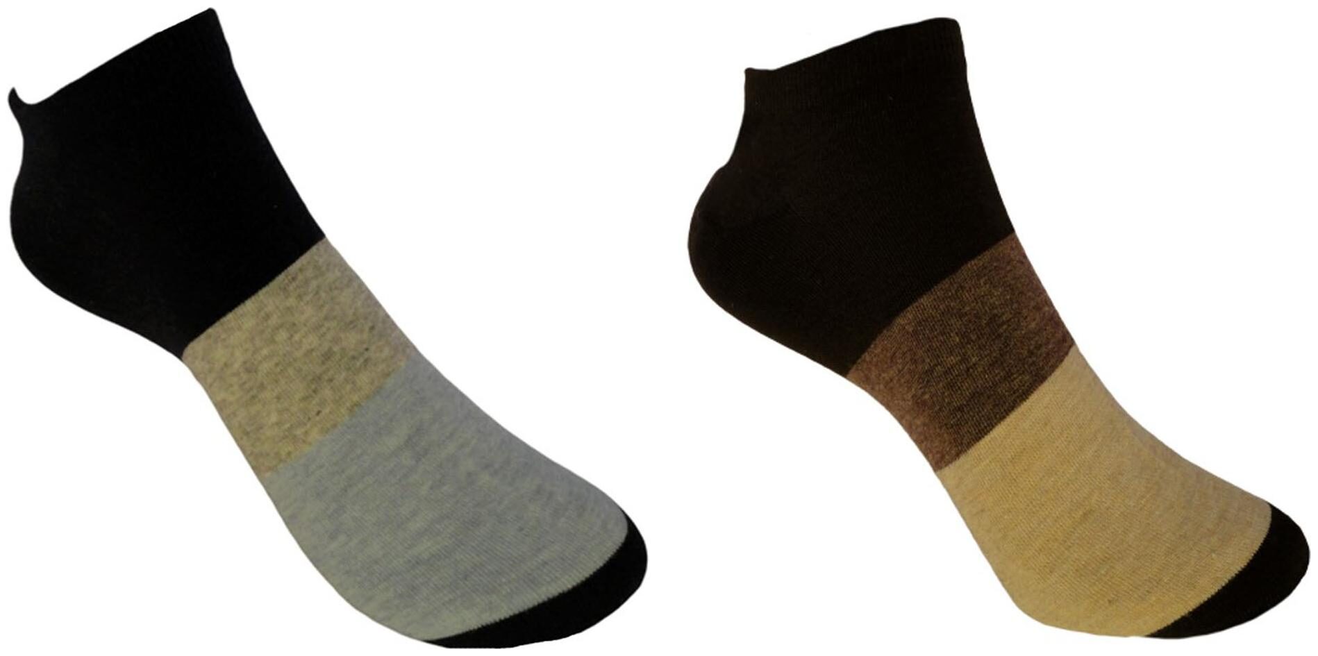 

Voici Multi Cotton Ankle length socks ( Pack of 2 )