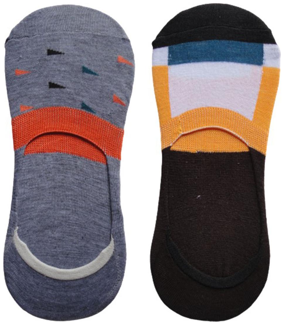 

Voici Multi Cotton No show socks ( Pack of 2 )