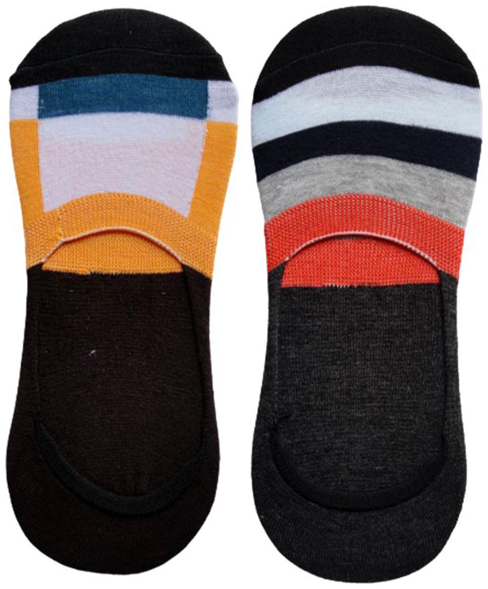

Voici Multi Cotton No show socks ( Pack of 2 )