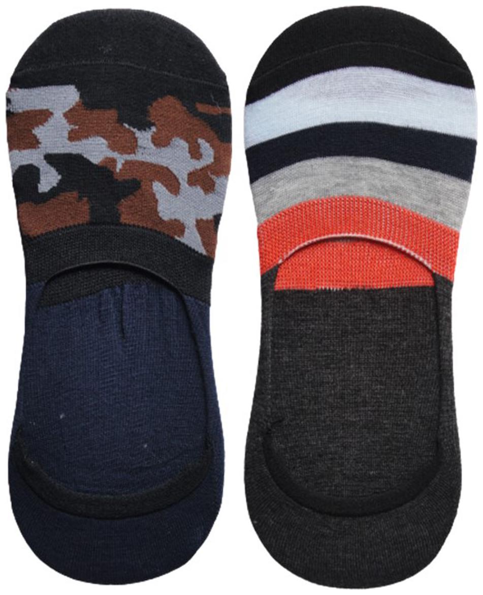 

Voici Multi Cotton No show socks ( Pack of 2 )