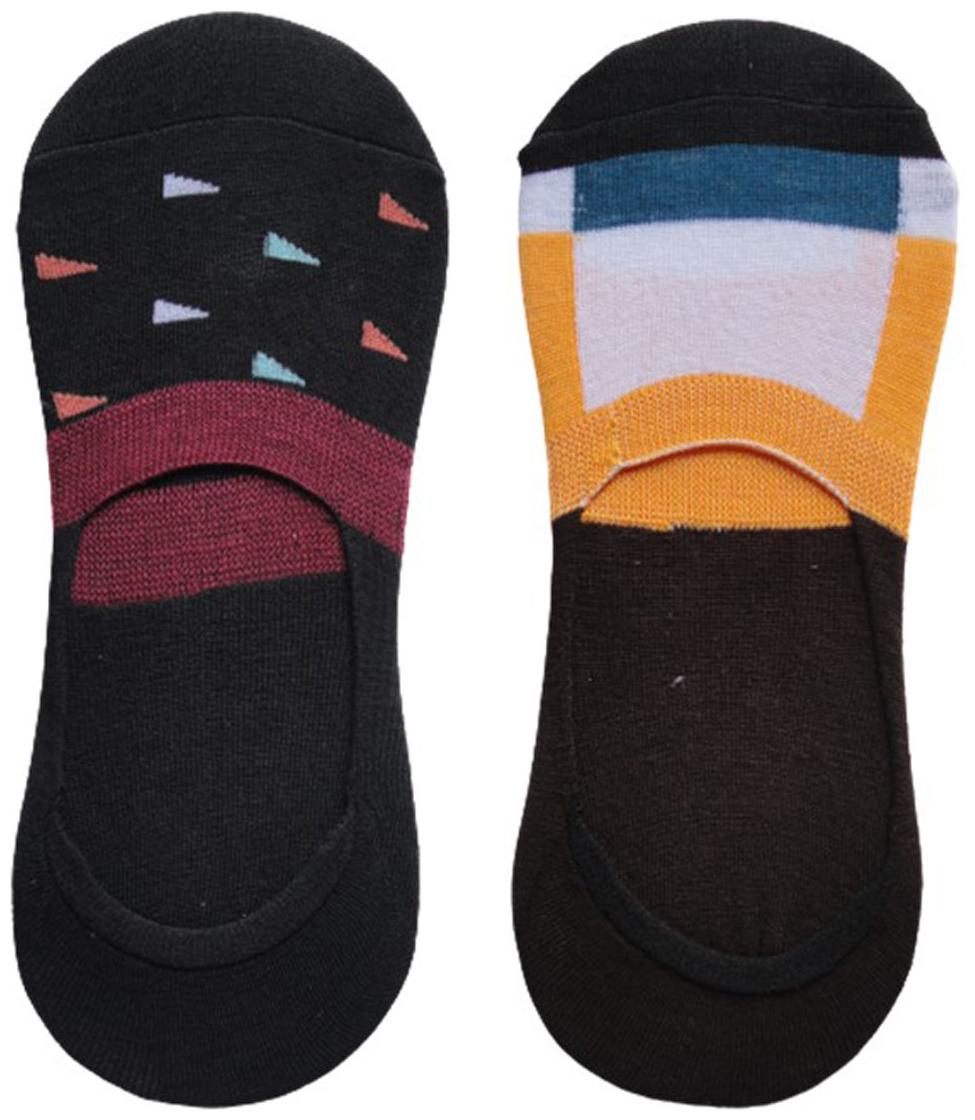 

Voici Multi Cotton No show socks ( Pack of 2 )