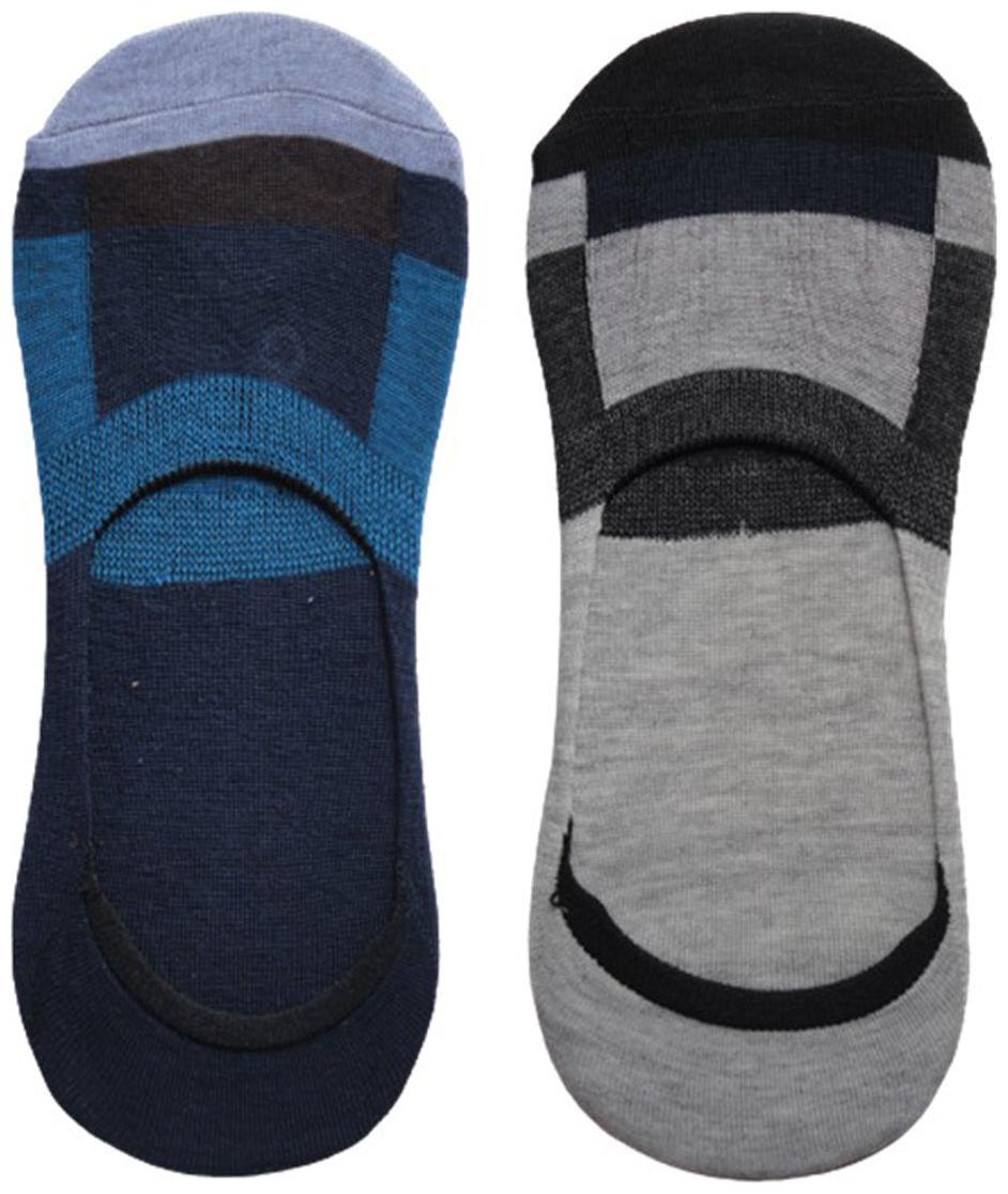 

Voici Multi Cotton No show socks ( Pack of 2 )