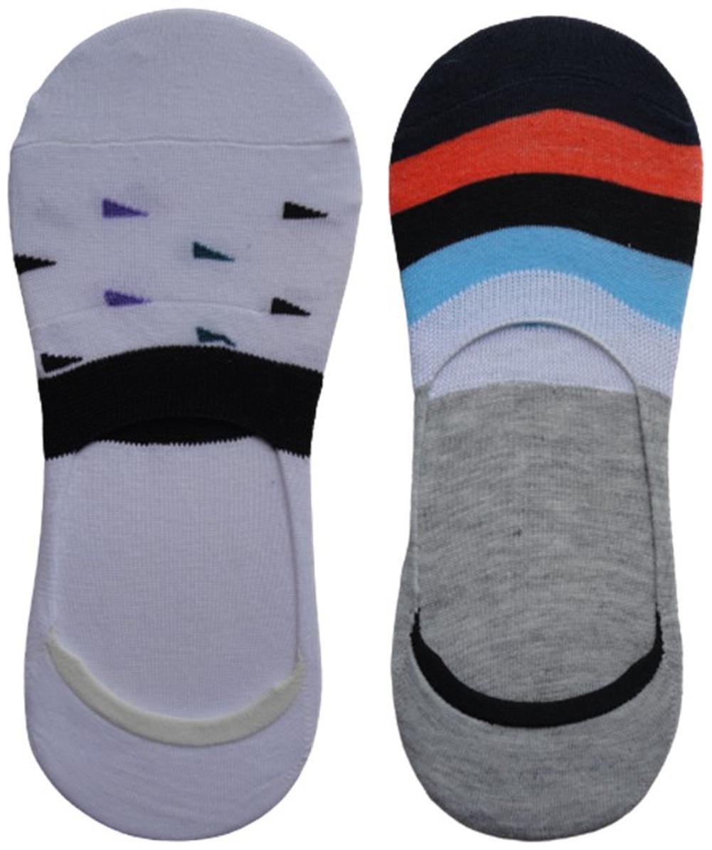 

Voici Multi Cotton No show socks ( Pack of 2 )