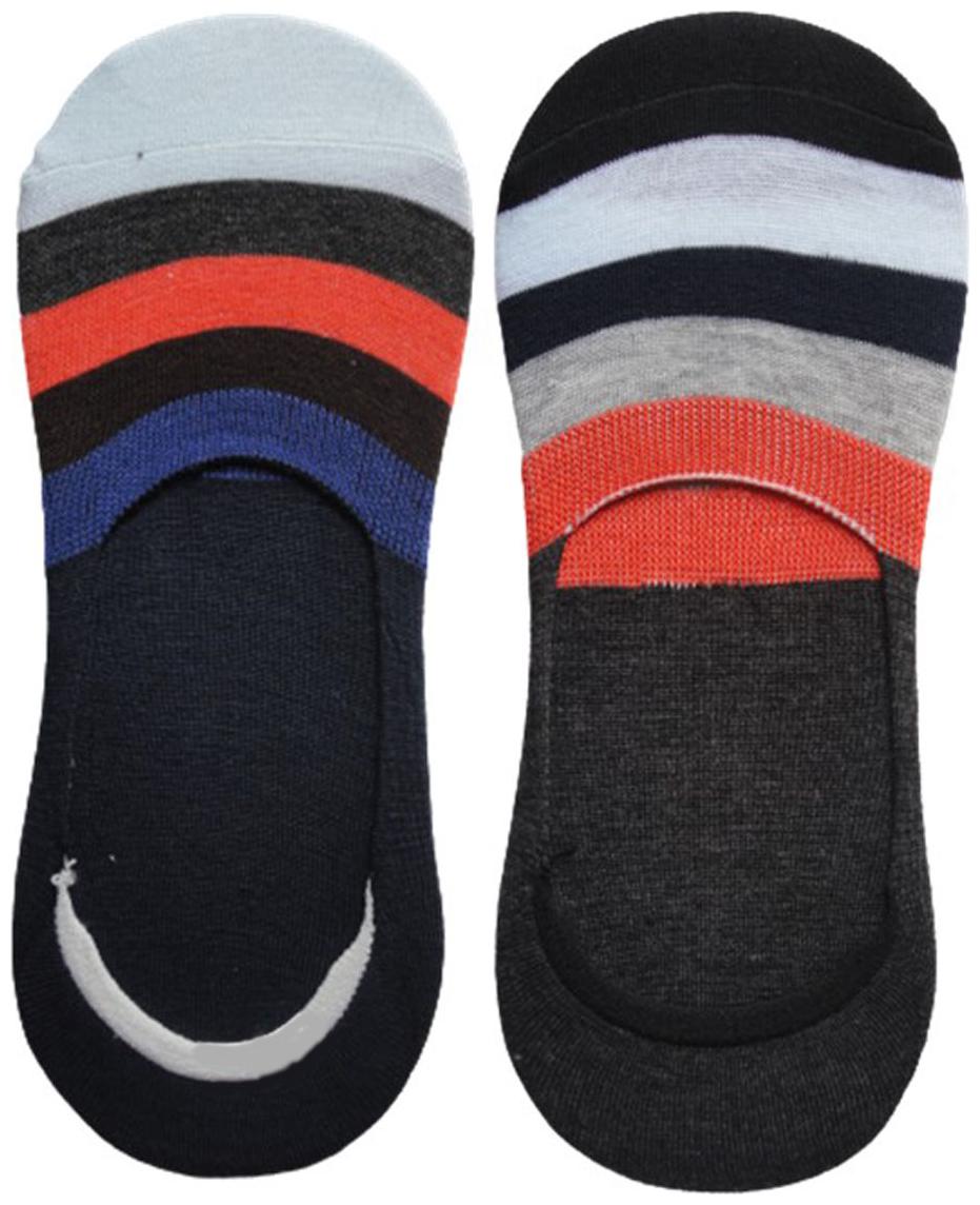 

Voici Multi Cotton No show socks ( Pack of 2 )