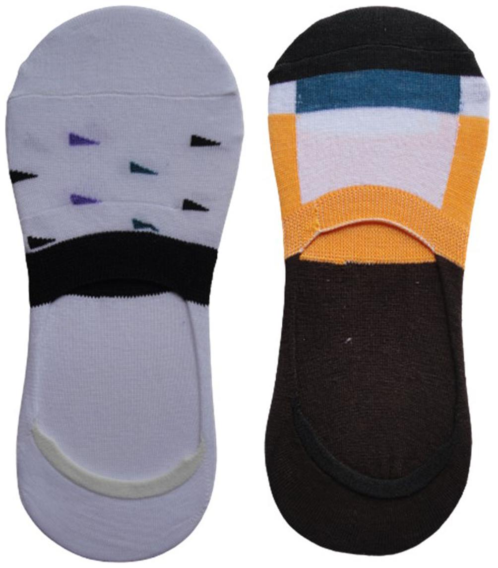

Voici Multi Cotton No show socks ( Pack of 2 )