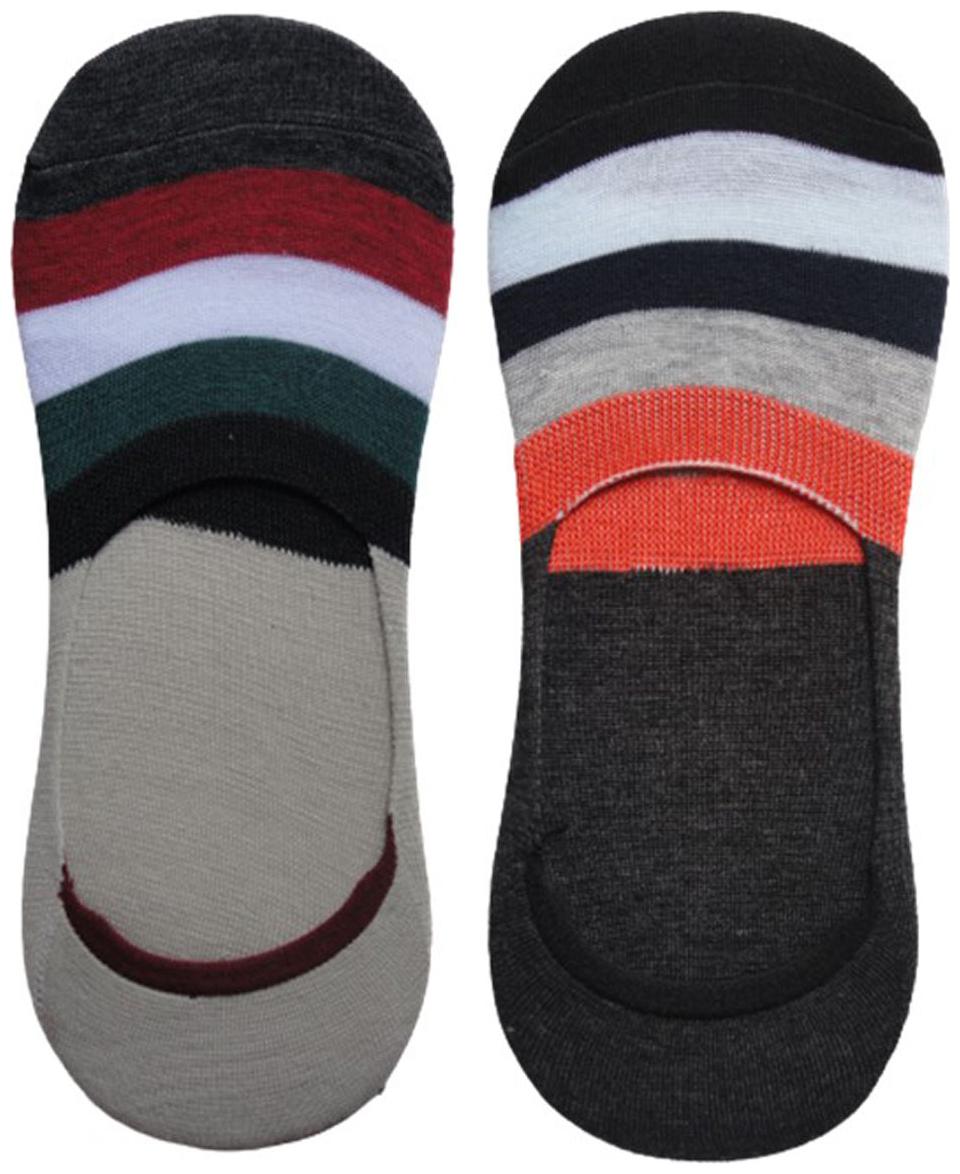 

Voici Multi Cotton No show socks ( Pack of 2 )
