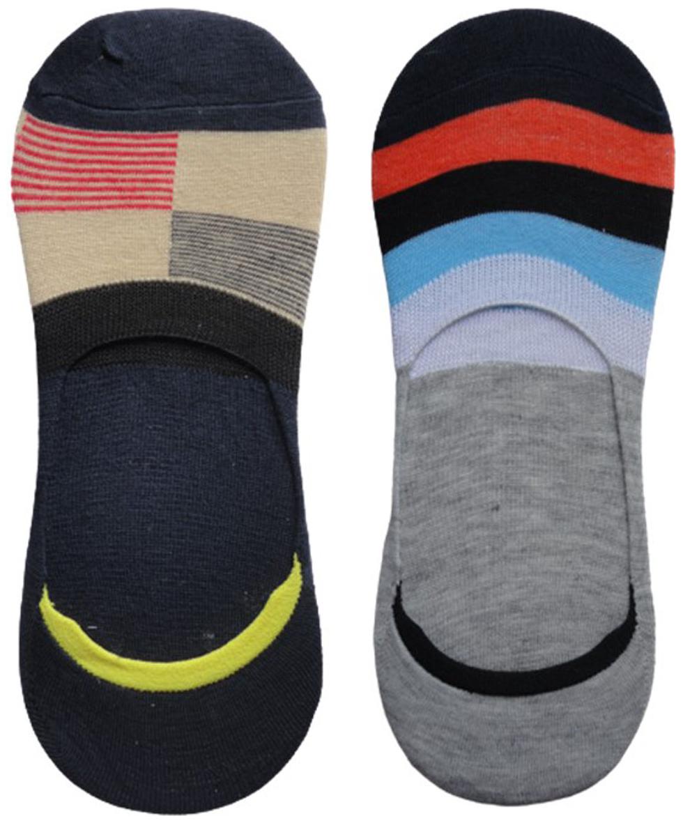 

Voici Multi Cotton No show socks ( Pack of 2 )