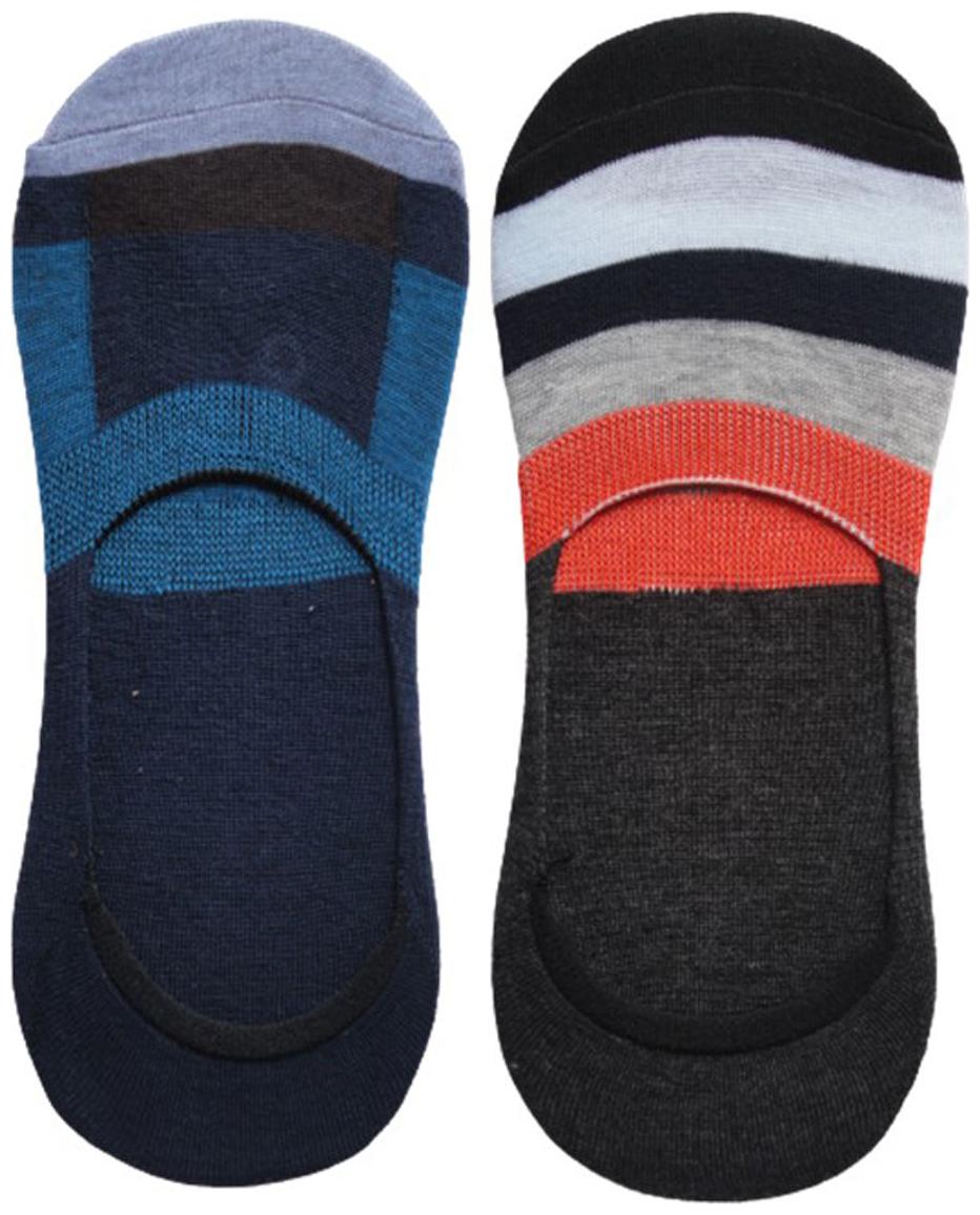 

Voici Multi Cotton No show socks ( Pack of 2 )