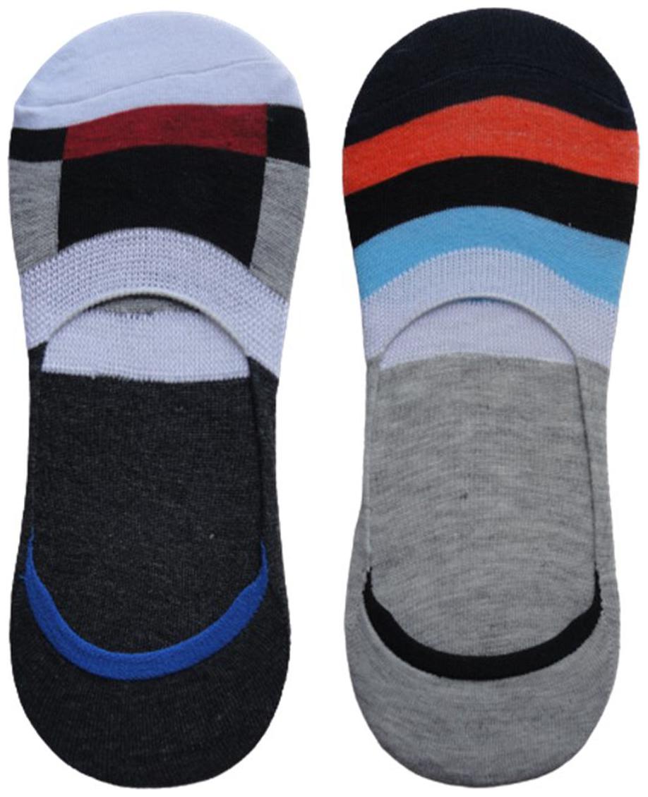 

Voici Multi Cotton No show socks ( Pack of 2 )