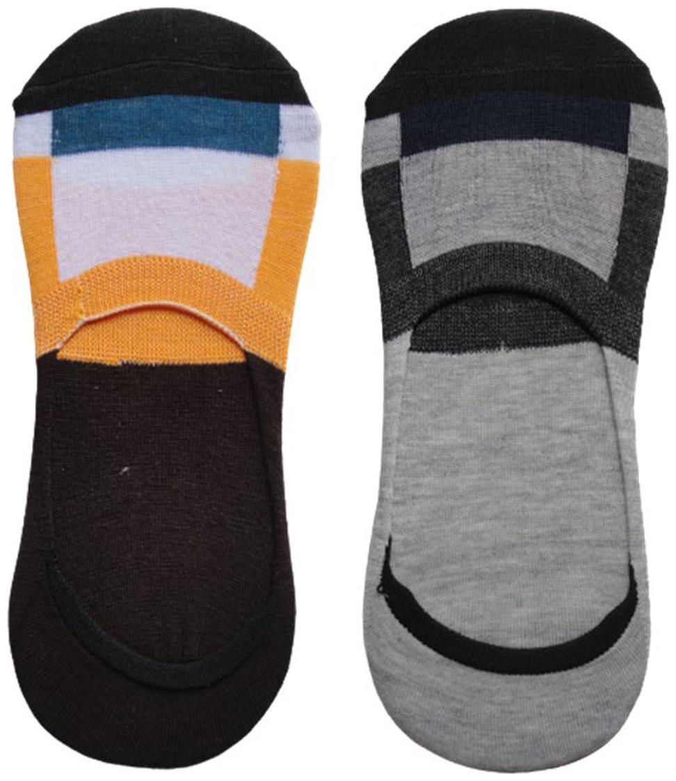 

Voici Multi Cotton No show socks ( Pack of 2 )