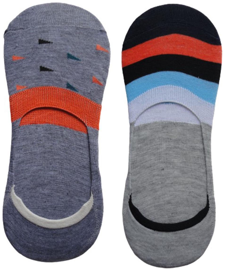

Voici Multi Cotton No show socks ( Pack of 2 )