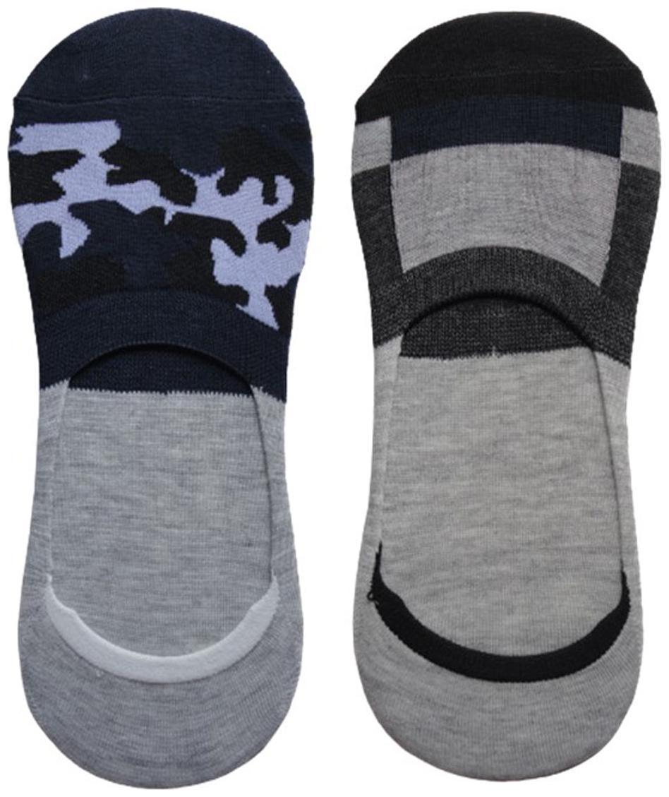 

Voici Multi Cotton No show socks ( Pack of 2 )