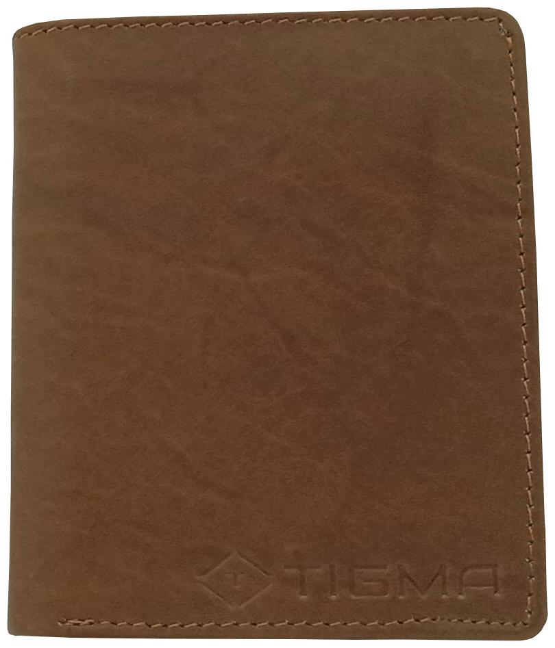 

TIGMA Men Brown Leather Money Clip Wallet ( Pack of 1 )