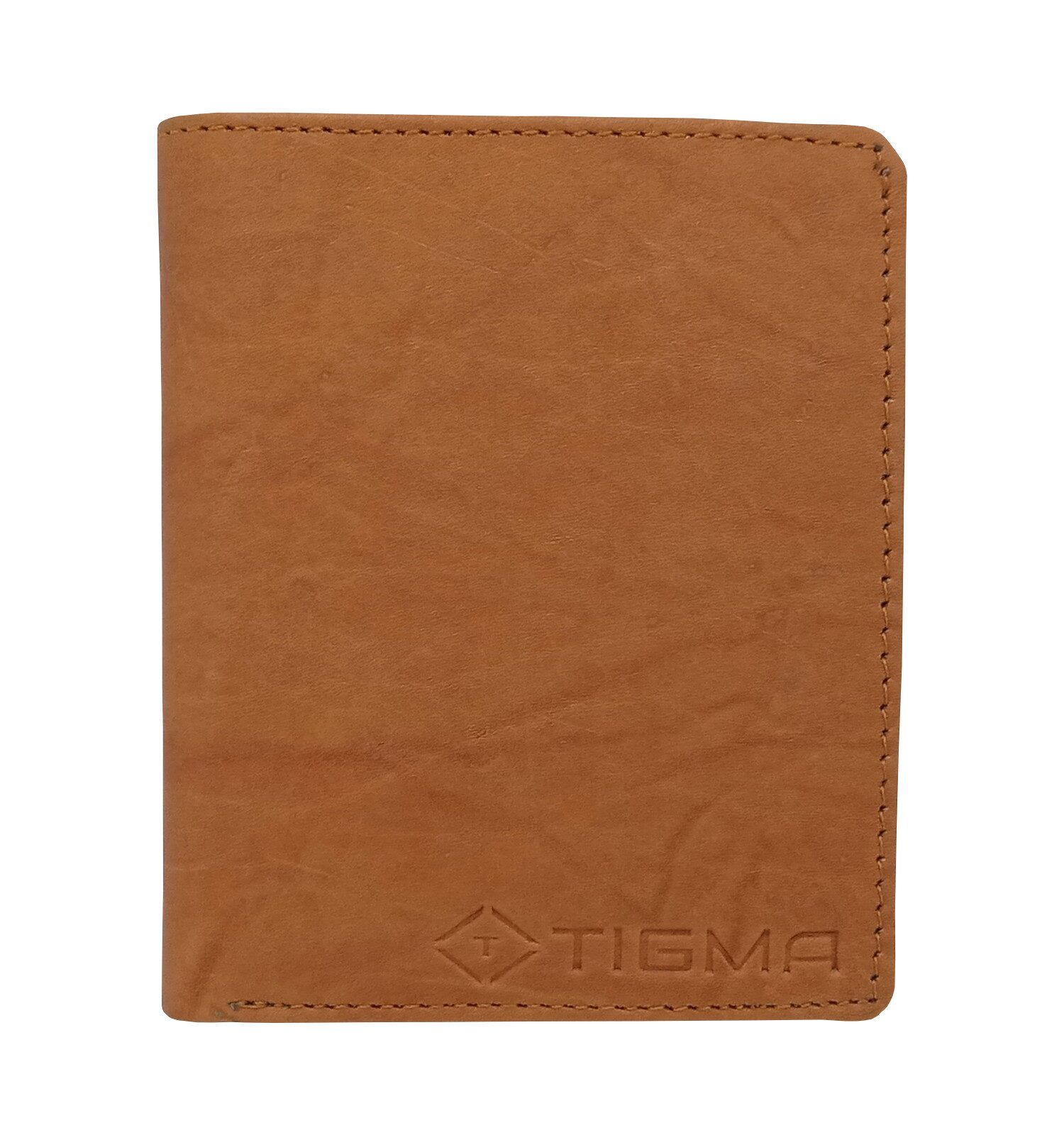 

TIGMA Men Tan Leather Money Clip Wallet ( Pack of 1 )