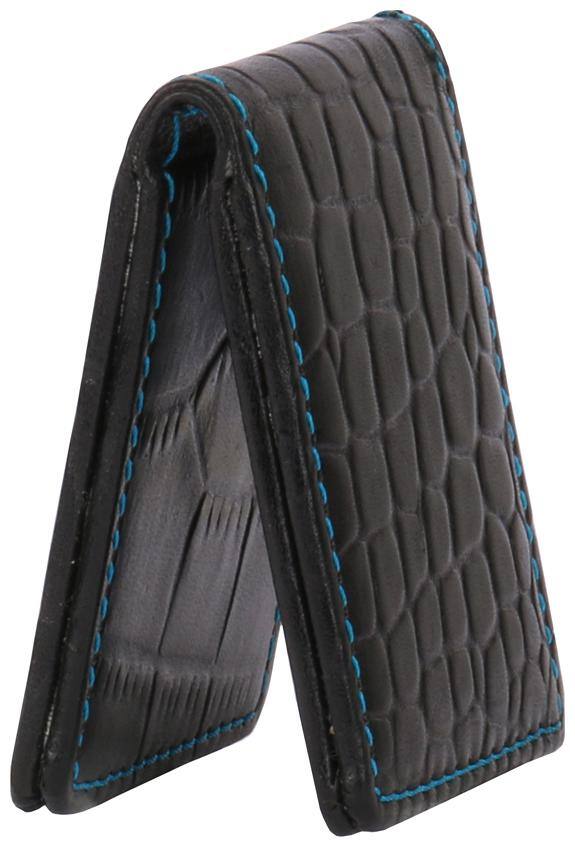 Walletsnbags Leather Magnetic Money Clip Wallet