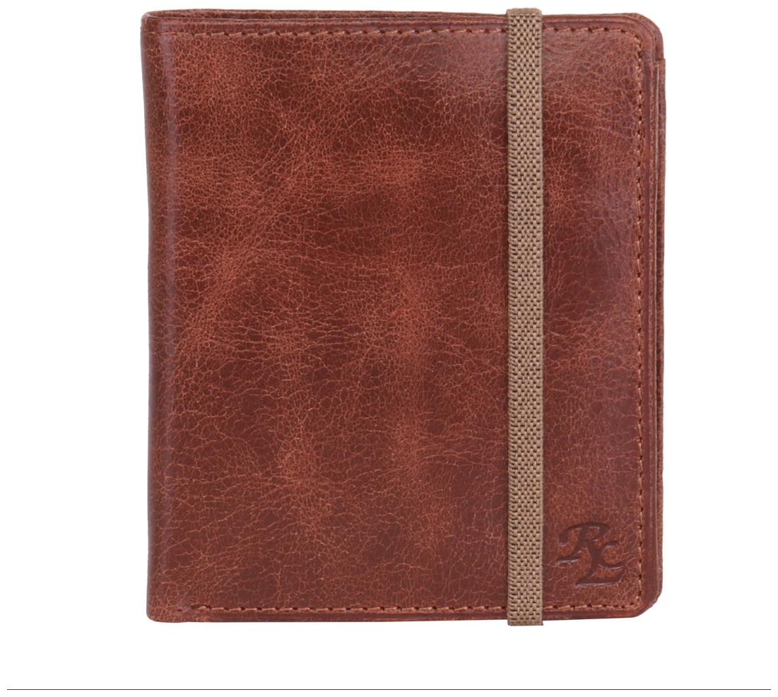 

Walletsnbags Vertical Elastic Leather Wallet For Men