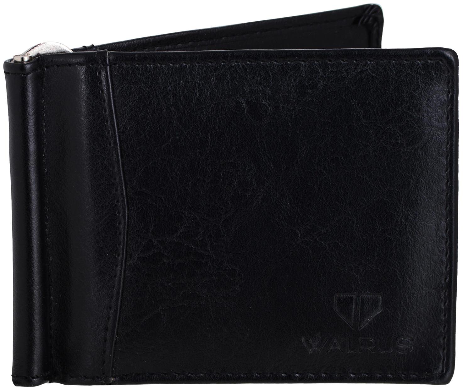 

WALRUS Men Black Synthetic leather Bi-Fold Wallet ( Pack of 1 )