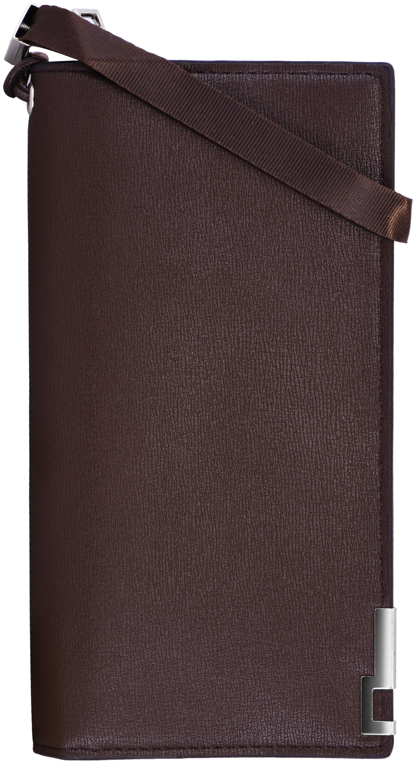 

WALRUS Men Brown Pu Long Wallet ( Pack of 1 )