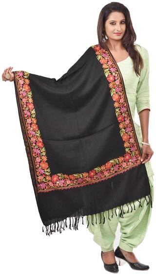 Weavers Villa Black Shawl